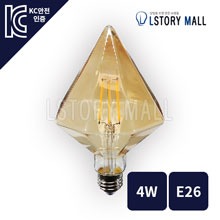 LED 에디슨램프 에코스피어 (4W/E26)