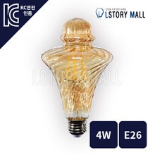 LED 에디슨램프 에코플랫 (4W/E26)